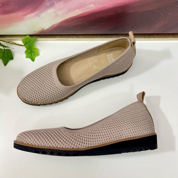 Eileen Fisher Etta Knit Slip-On Shoe in Blush Size 6 - Picture 12 of 15